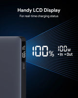 Aukey Sprint X 20K 100W 20000mAh Laptop Power Bank with PD3.0 (PB-Y44) - Top-Down View