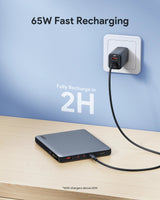 Aukey Sprint X 20K 100W 20000mAh Laptop Power Bank with PD3.0 (PB-Y44) - Rear View