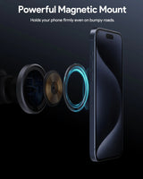 Aukey MagLink Dash Magnetic Fast Wireless Charging Phone Mount (HD-MC13) - 45-Degree Angle