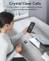 Aukey True Wireless Earbuds with Hybrid ANC BEYOND ANC PRO (EP-B1) - Side View