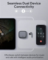 Aukey True Wireless Earbuds with Hybrid ANC BEYOND ANC PRO (EP-B1) - 45-Degree Angle