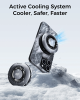 Aukey Magfusion GameFrost Magnetic Wireless Charger with Active Cooling (LC-G10) - Front View