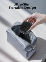 Aukey MagFusion L Qi2 Foldable 2 In 1 Magnetic Wireless Charger (LC-MC211) - Front View