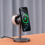 Aukey MagFusion 3-in-1 Qi2 Magnetic Fast Wireless Charging Station (LC-MC311)