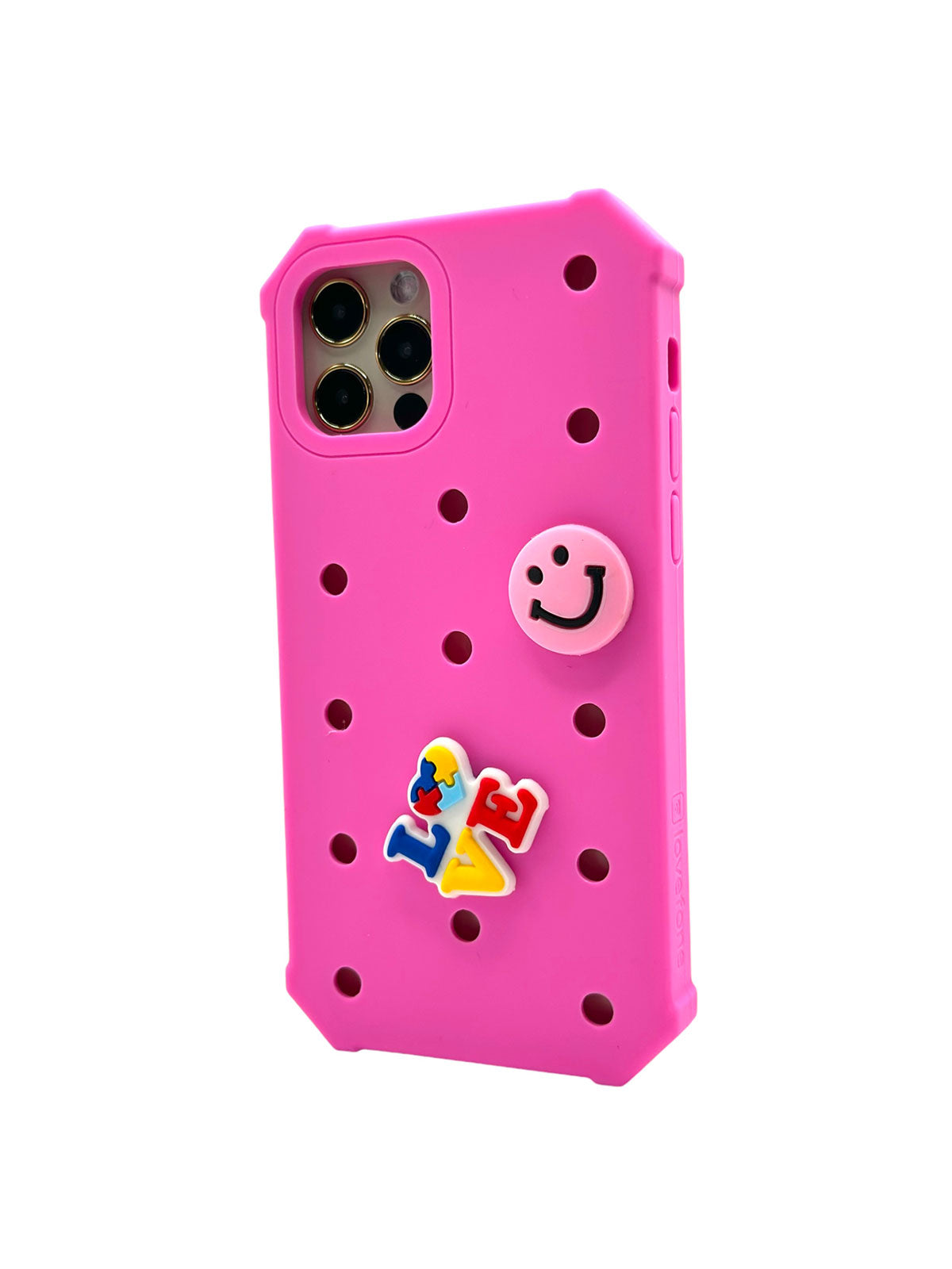 Lovefone Kids Silicone Case iPhone 12/12 Pro Pink