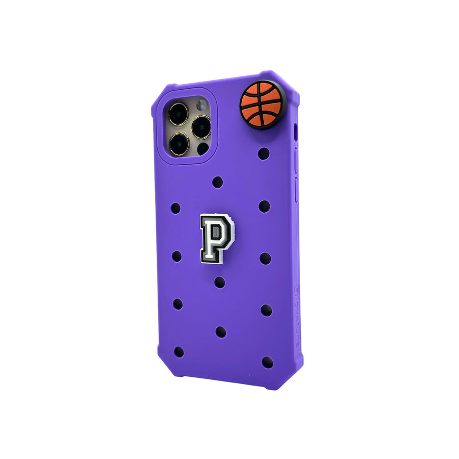 Lovefone Kids Silicone Case iPhone 12/12 Pro Purple