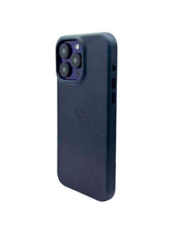 Lovefone Genuine Crafted Leather Case iPhone 15 Pro Baltic