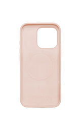 Lovefone Genuine Liquid Silicone Case iPhone 16 Pink - Front View