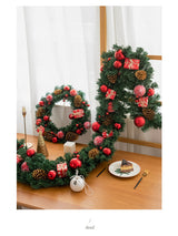 Christmas gift, Christmas wreath, door hanging - 45-Degree Angle