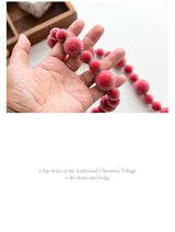 Christmas gift Christmas simulation red fruit skewer decoration string - 45-Degree Angle