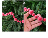 Christmas gift Christmas simulation red fruit skewer decoration string - Close-Up Angle