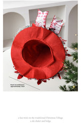 Christmas gift Christmas Hat Decorative Ornaments - 45-Degree Angle