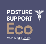 Posture Support Eco Mattress Medium King - Top-Down View