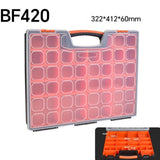 22 Compartments Storage Organizer Tool Box Plastic Bin Screw Case