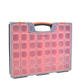 22 Compartments Storage Organizer Tool Box Plastic Bin Screw Case - Side View