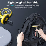 Black**Portable Deep Tissue Massager | 6-Speed & 4 Heads & 15-Min Timer｜Professional Muscle Recovery, Anytime Anywhere**