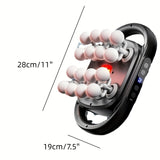 9 Massage Modes 30 Intensity Levels High Power Deep Tissue Massager Muscle Awakening Relaxation and Recovery Portable Muscle Gun for Fitness - Front View