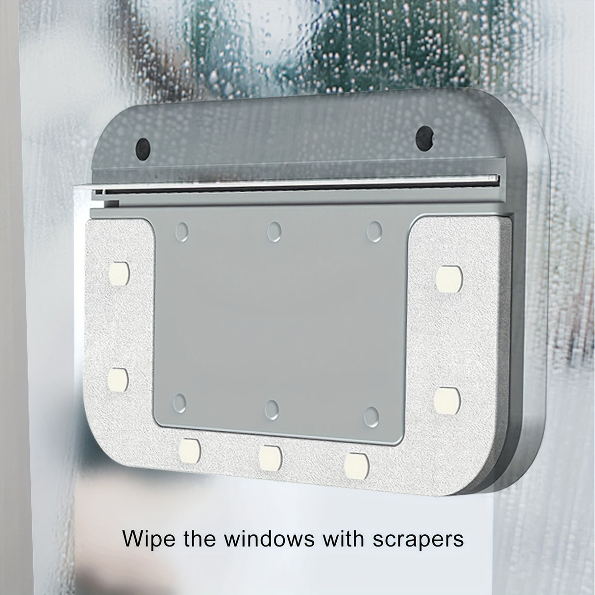 "Turn & Clean: The 90° Rotating Window Cleaner That Does Both Sides at Once!"