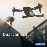 **E88 PRO All-in-One Gesture-Controlled Aerial Drone | Dual Adjustable HD Cameras + 3-Speed Wind Resistance + Touch-Free Operation, Smart Tracking with One-Click Editing, Perfect for Beginners and Outdoor Creativity** - Low Angle