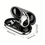 AI Translation Earbuds | Real-Time Translation for 144+ Languages | Smart Meeting Assistant | Secure and Private Design - Front View