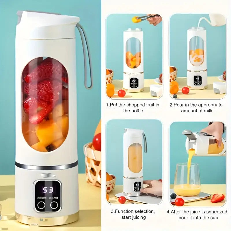 Enjoy powerful, effortless mixing for daily nutrition and on-the-go refreshments. Compact, easy to operate, and perfect for active lifestyles.