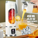 Enjoy powerful, effortless mixing for daily nutrition and on-the-go refreshments. Compact, easy to operate, and perfect for active lifestyles. - 45-Degree Angle