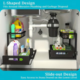 Not Designed for Design, But Designed for Life: Heavy-Duty Metal Frame Holds 50 lbs, Honeycomb Grid Prevents Water Accumulation, Non-Slip Upgraded Suction Cups for Stable Multi-Scenario Storage(Black)