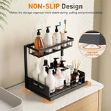 White Not Designed for Design, But Designed for Life: Heavy-Duty Metal Frame Holds 50 lbs, Honeycomb Grid Prevents Water Accumulation, Non-Slip Upgraded Suction Cups for Stable Multi-Scenario Storage