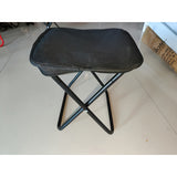 Outdoor One-Second Quick-Open Lightweight Folding Stool | 150KG High Load-Bearing | Portable Camping Chair, Picnic & Fishing Seat | Sturdy & Stable, Packable into Backpack | Essential for Travel - 45-Degree Angle