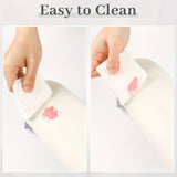 Pink Dual-Use Hand Pillow: Combines Manicure Support and Portable Folding, Ergonomic Design, Suitable for Multiple Scenarios, Providing Comfort Anytime - Rear View