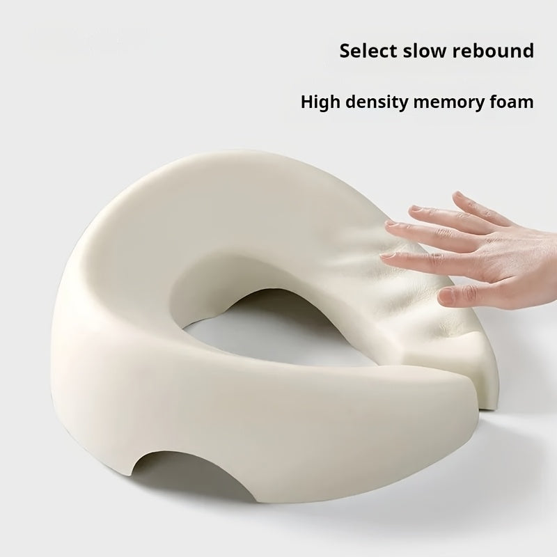 BLUE Soft O-shaped/U-shaped Face Pillow for Beauty Salons/Spa Massage, Ergonomic Face Pillow, Multi-functional Suitable for Adult Facial Care and Relaxation, Multi-functional Neck and Face Support Comfort Face Pillow