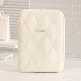 **BEENLOVE Tablet Storage Bag: 180° Full-Open Independent Compartment, Shockproof & Portable, Multifunctional Design**(Pink)