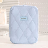 (beige)**BEENLOVE Tablet Storage Bag: 180° Full-Open Independent Compartment, Shockproof & Portable, Multifunctional Design**