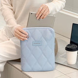 (blue)**BEENLOVE Tablet Storage Bag: 180° Full-Open Independent Compartment, Shockproof & Portable, Multifunctional Design**