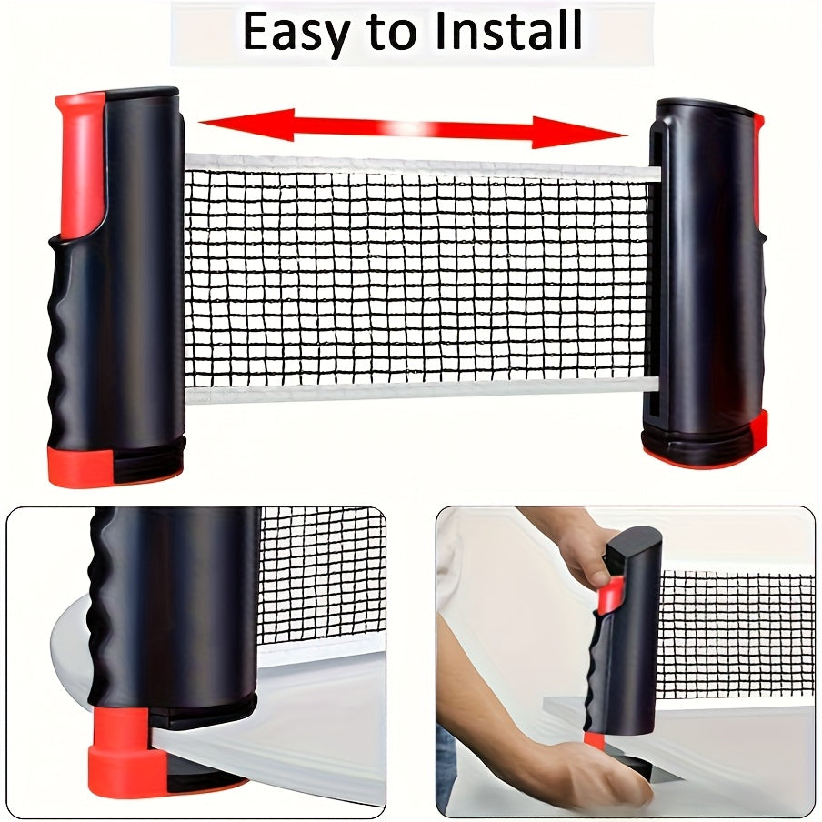 Easy-to-Install Durable Racket: 3-Step Assembly, 5-Layer Composite Wood, Ergonomic Non-Slip Grip for Long-Lasting Comfortable Sports Experience