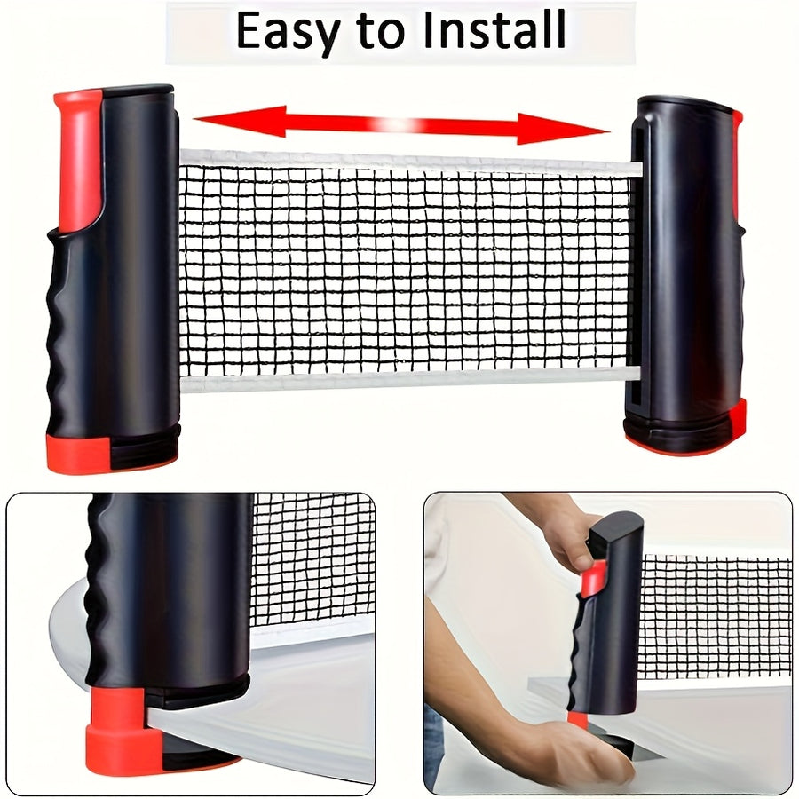 Easy-to-Install Durable Racket: 3-Step Assembly, 5-Layer Composite Wood, Ergonomic Non-Slip Grip for Long-Lasting Comfortable Sports Experience