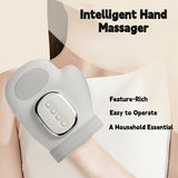 **Smart Hand Massager: Multi-Functional Integration, Easy to Operate, Essential Household Relaxation Device** - Front View