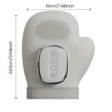**Smart Hand Massager: Multi-Functional Integration, Easy to Operate, Essential Household Relaxation Device** - Rear View