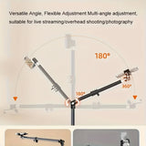 **Multi-Angle Flexible Shooting Stand: Your All-in-One Portable Assistant for Stable HD Live Streaming and Content Creation** - Close-Up Angle