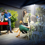 74 LED Solar Motion Sensor Light, 3 Brightness Modes Outdoor Wall Light, Suitable for Front Door, Yard, Garage, Patio - Side View