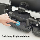 74 LED Solar Motion Sensor Light, 3 Brightness Modes Outdoor Wall Light, Suitable for Front Door, Yard, Garage, Patio - Extra Image