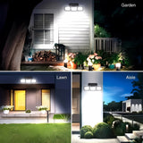74 LED Solar Motion Sensor Light, 3 Brightness Modes Outdoor Wall Light, Suitable for Front Door, Yard, Garage, Patio - Extra Image
