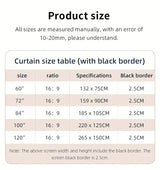 60in Portable and mobile projection screen with tripod stand, 16:9 HD format, suitable for home theater and indoor wall mounting. Made of polyester fabric, easy to set up and use. Ideal for office presentations and home entertainment, ready to use right o