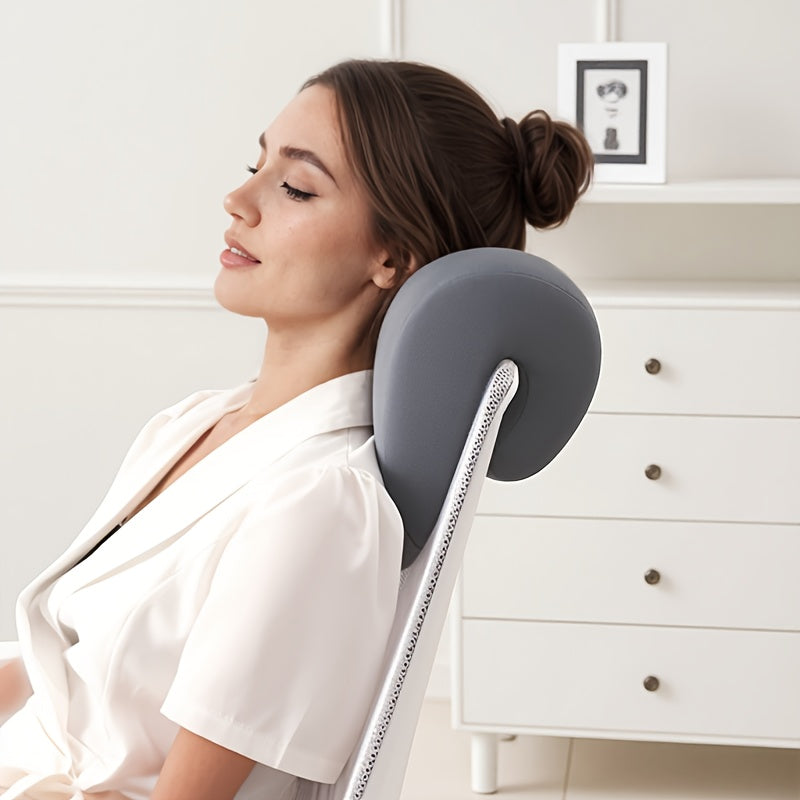 Ergonomic Multi-functional Nap Pillow - Desk Rest Pillow with Neck/Side Support, Memory Foam Cushion for Office, Home & Travel(BLACK)