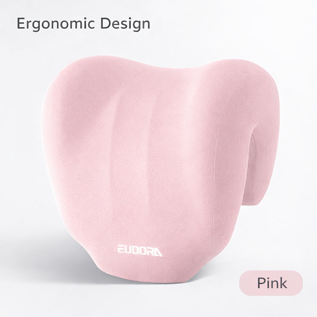 Ergonomic Multi-functional Nap Pillow - Desk Rest Pillow with Neck/Side Support, Memory Foam Cushion for Office, Home & Travel(BLACK)