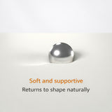 Ergonomic Multi-functional Nap Pillow - Desk Rest Pillow with Neck/Side Support, Memory Foam Cushion for Office, Home & Travel(ORANGE) - Close-Up Angle