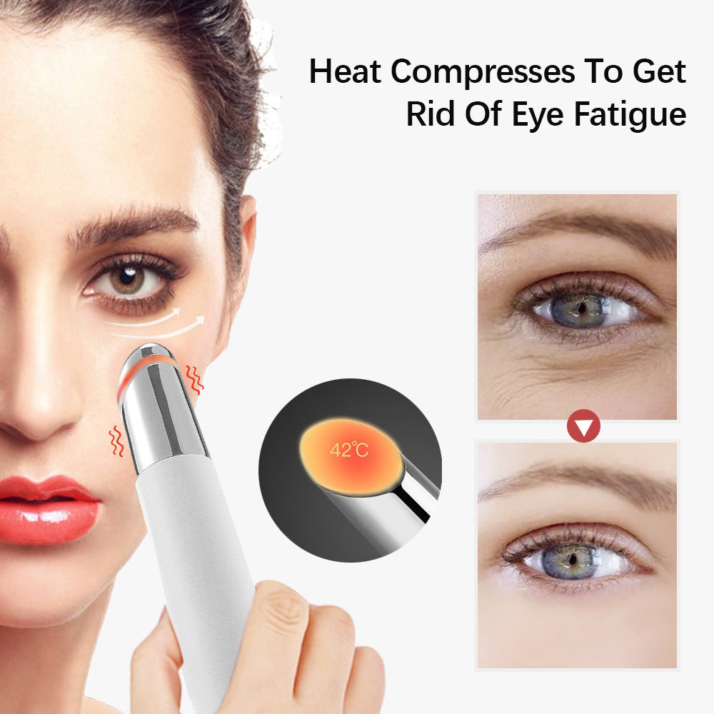 Blue Light Eye Beauty Device｜Four Core Functions in One Device: Blue Light Disinfection and Sterilization, High-Frequency Vibration Massage, Reduction of Oil Secretion, Lightening of Eye Bags and Dark Circles