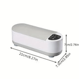 High-Frequency Vibration Cleaning Box｜Powerful Deep Clean・Low Noise & Energy-Saving・Restore Original Shine, Renewing Jewelry, Glasses & Delicate Items**