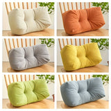 haze blue**Cloud-Touch Chenille Multi-Function Lumbar Pillow: Supports Long-Hour Sitting, Removable & Washable Design, Gently Releases Pressure Every Day Like a Cloud** - Extra Image