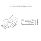 sunset orange**Cloud-Touch Chenille Multi-Function Lumbar Pillow: Supports Long-Hour Sitting, Removable & Washable Design, Gently Releases Pressure Every Day Like a Cloud**